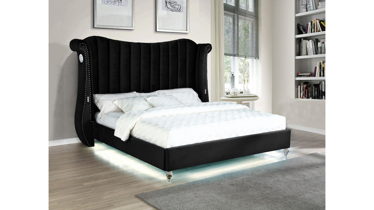 QUEEN BED (BLACK) VIP GALAXY