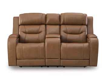 Knightington Power Reclining Loveseat with Audio Seating