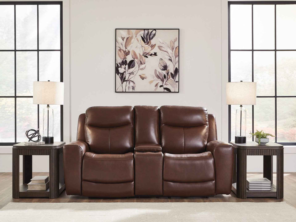Next Move Power Reclining Loveseat with Console