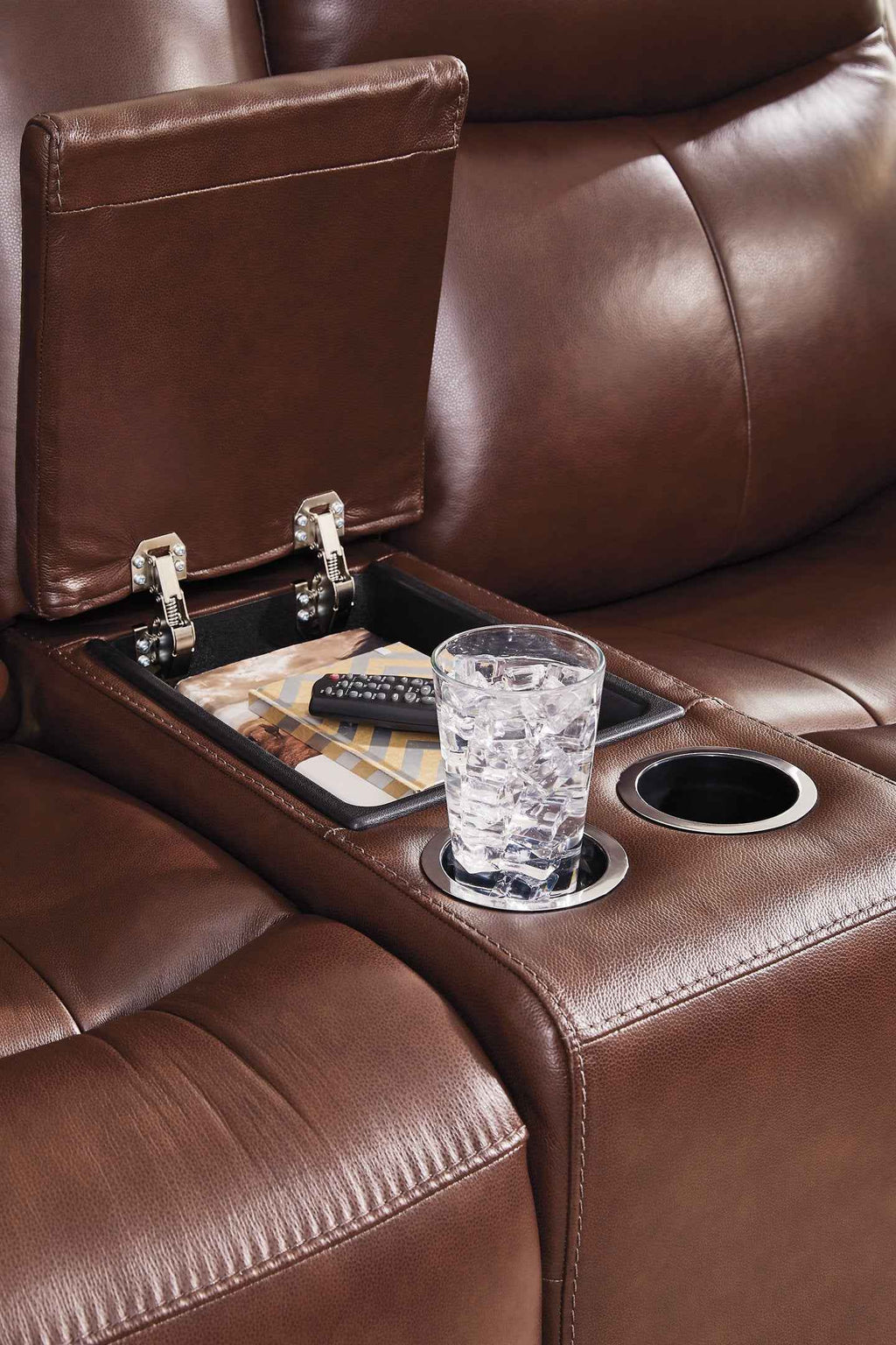 Next Move Power Reclining Loveseat with Console
