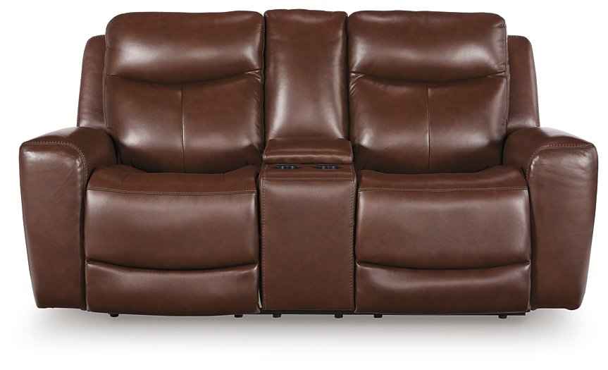 Next Move Power Reclining Loveseat with Console