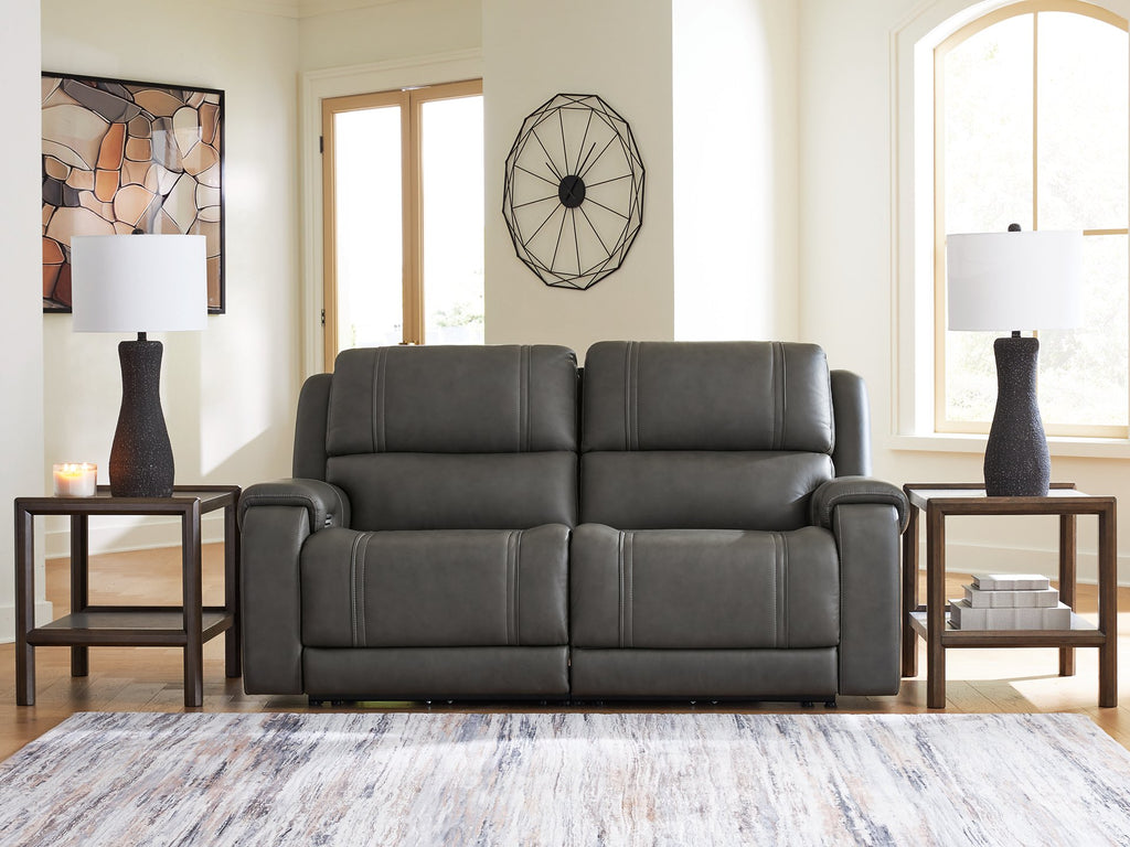 5Z - Pittson Power Reclining Sectional Loveseat