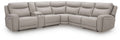 Gravier Power Reclining Sectional with Storage Console