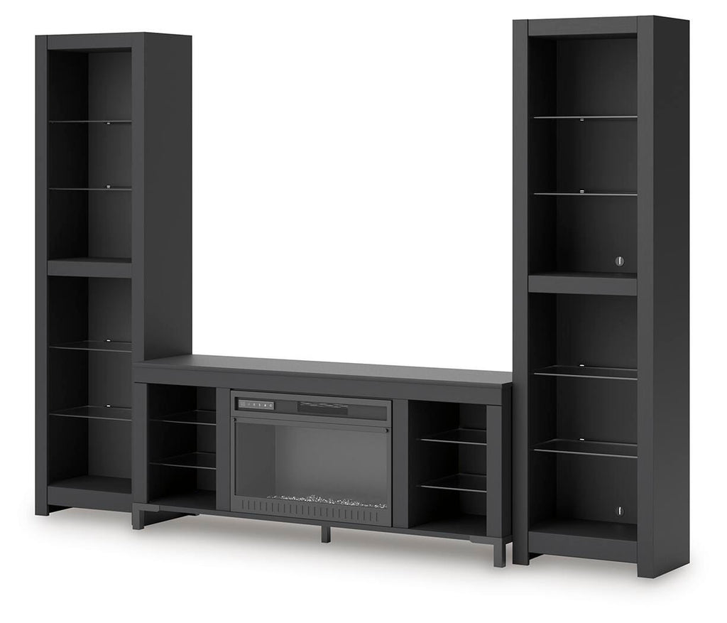 Cayberry Entertainment Center with Electric Fireplace