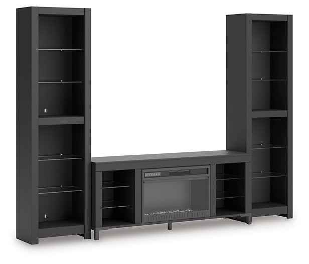 Cayberry Entertainment Center with Electric Fireplace