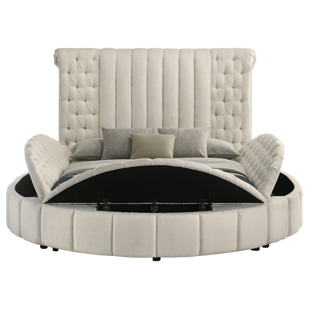 Sonya Panel Floor Storage Bed