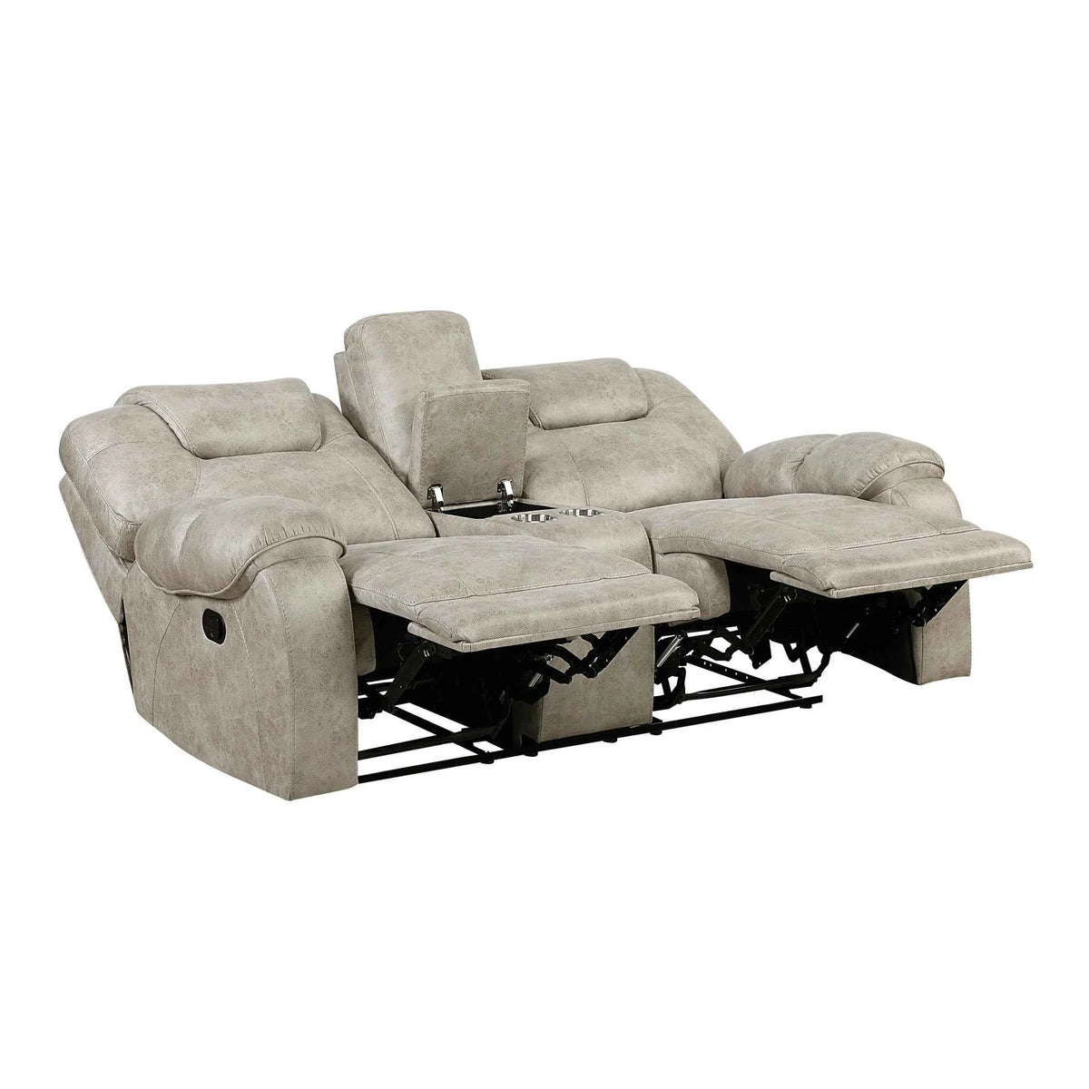 Gainesville Double Reclining Love Seat With Center Console