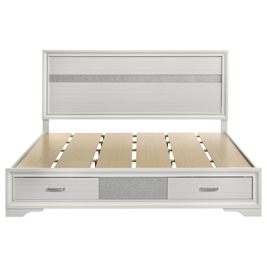 Miranda Panel Platform Storage Bed