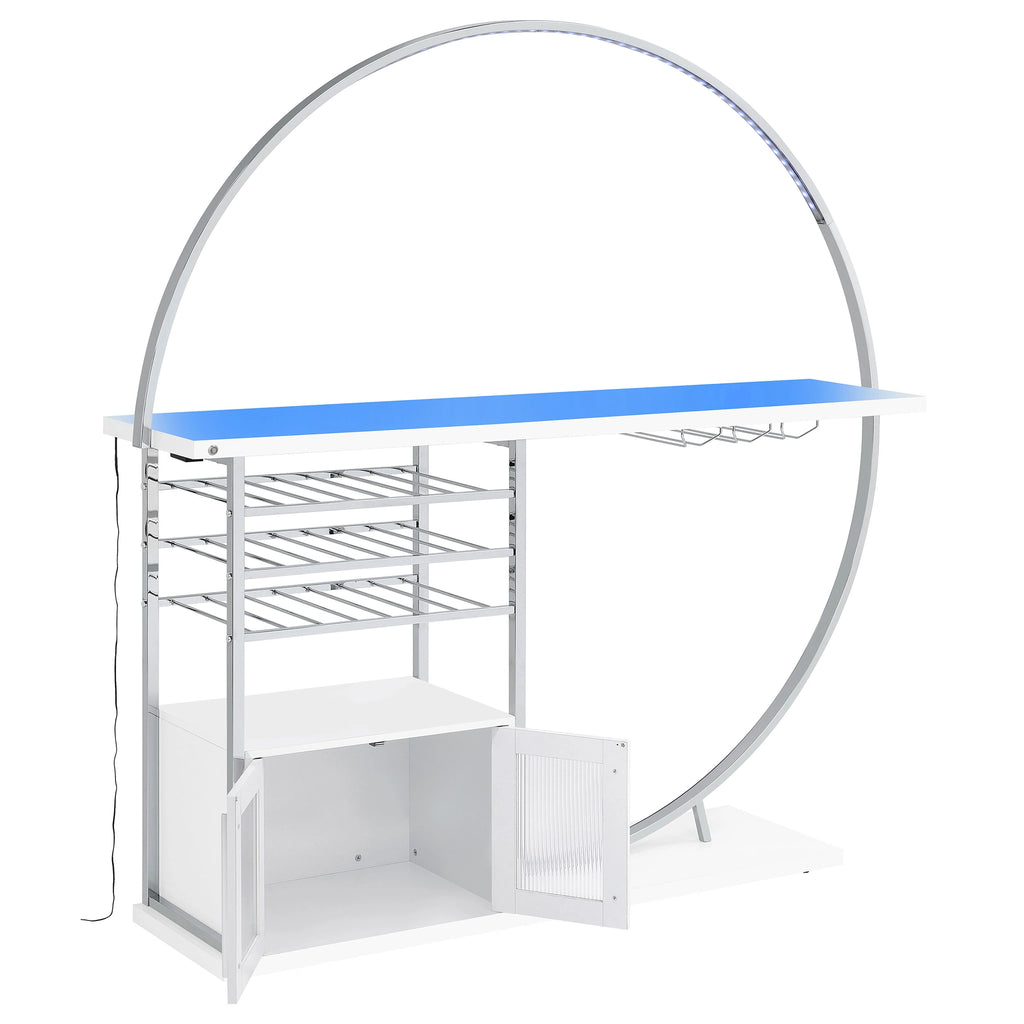 Risley Wine Cabinet with LED Lighting