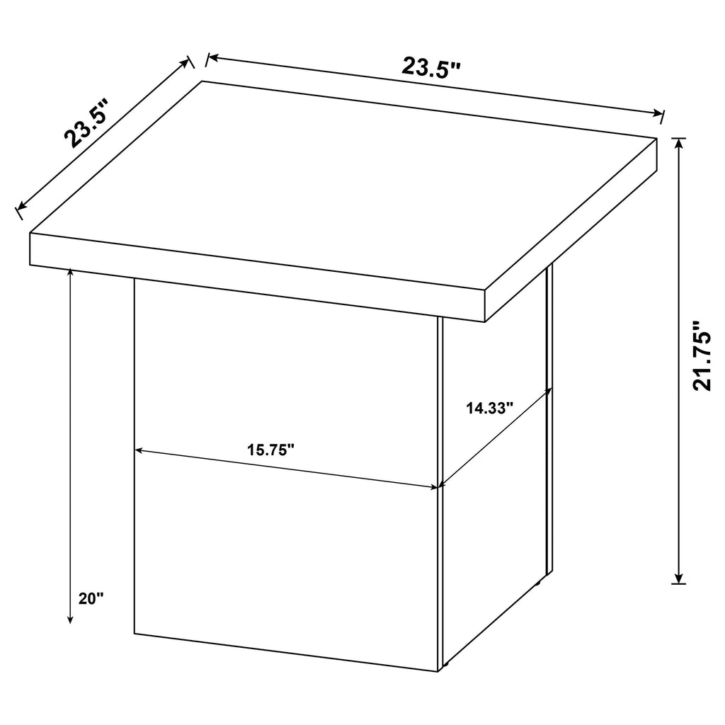 Devar End Table