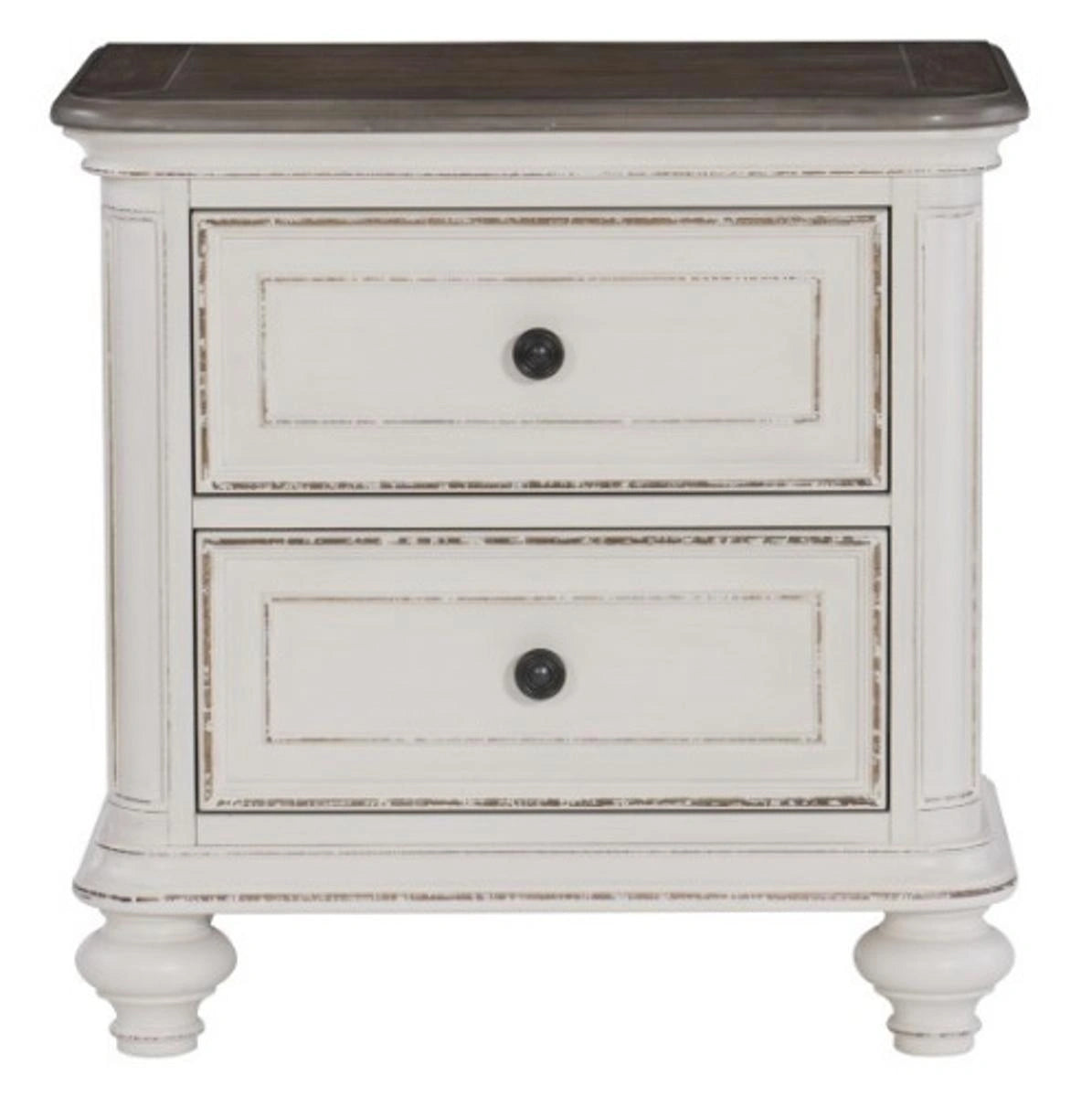 Baylesford Nightstand in Two Tone 1624W-4