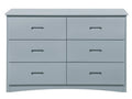 Orion 6 Drawer Dresser in Gray B2063-5