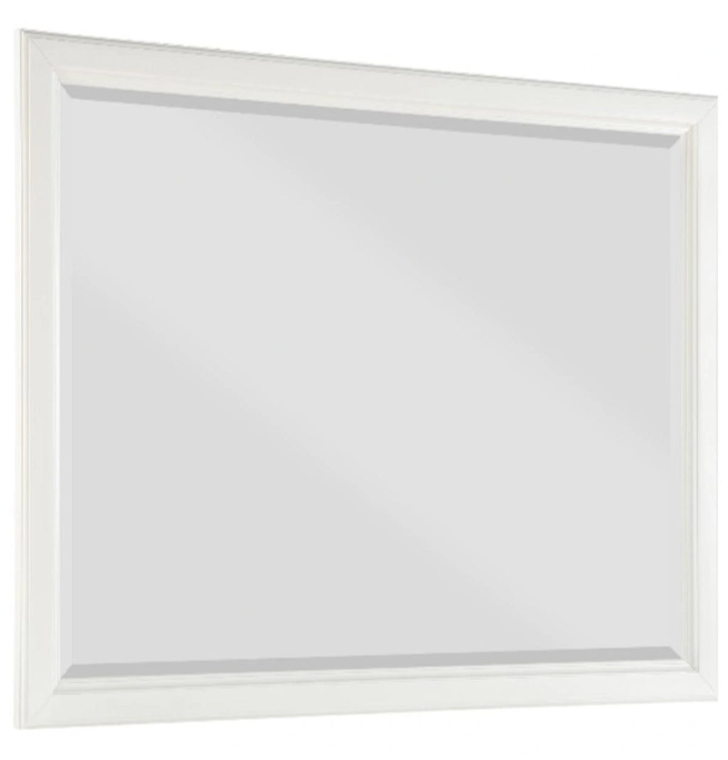 Cotterill Mirror in Antique White 1730WW-6