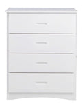 Galen 4 Drawer Chest in White B2053W-9