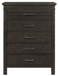 Blaire Farm Chest in Saddle Brown Wood 1675-9