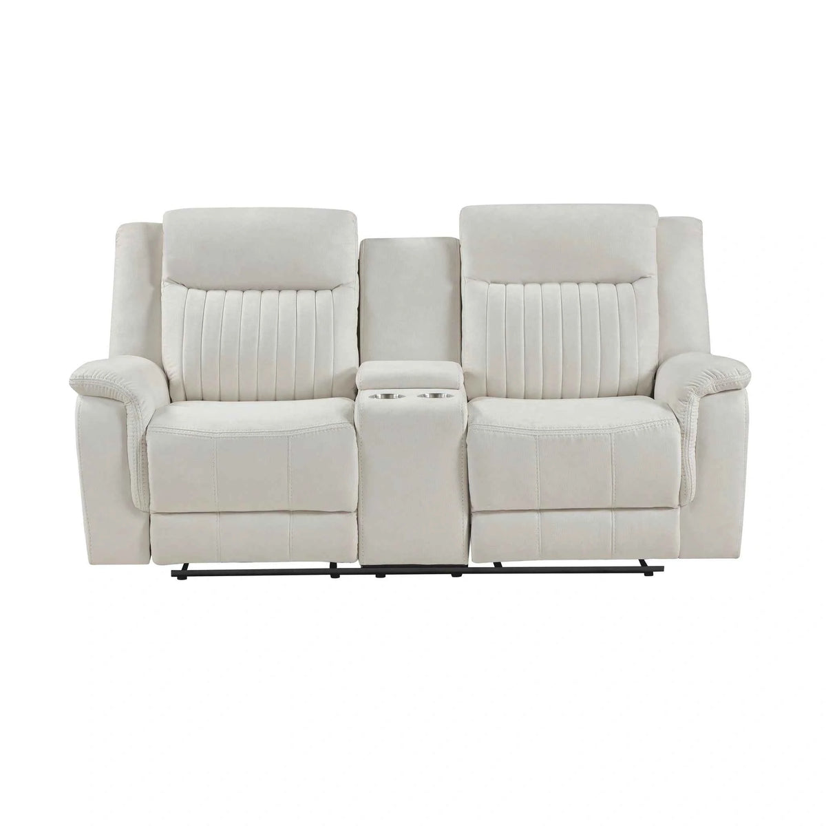 Dean Double Reclining Love Seat With Center Console
