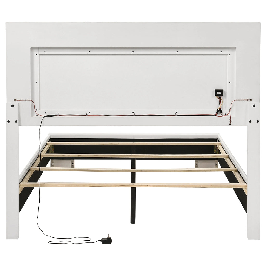 Felicity Panel Bed with LED Lighting