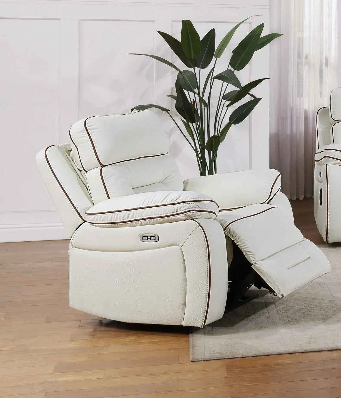 Apollo Pw Recln Chair W/ Pw Headrest - Twin