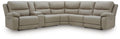 Narwhal Place Reclining Sectional with Storage Console