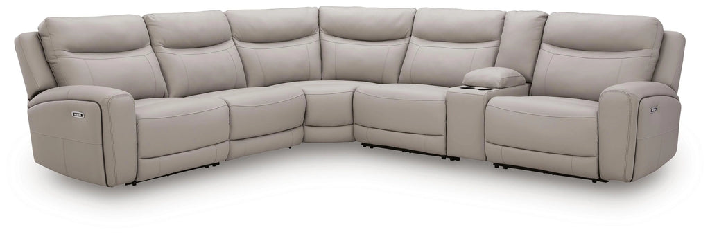 Gravier Power Reclining Sectional with Storage Console