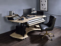Eleazar Natural Oak Computer Desk