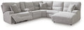 Acklen Place Power Reclining Sectional with Chaise