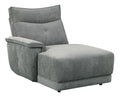 Tesoro Left Side Chaise in Dark Gray 9509DG-5L