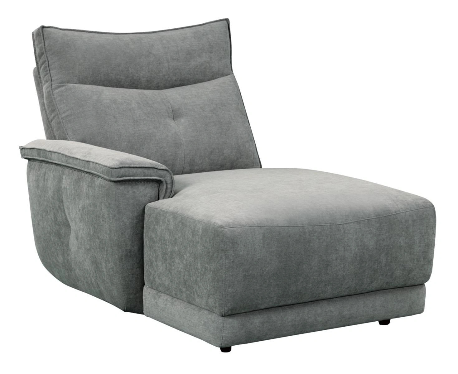 Tesoro Left Side Chaise in Dark Gray 9509DG-5L