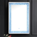 Noralie Mirrored & Faux Diamonds Wall Decor (LED)