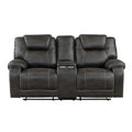 Gainesville Double Reclining Love Seat With Center Console