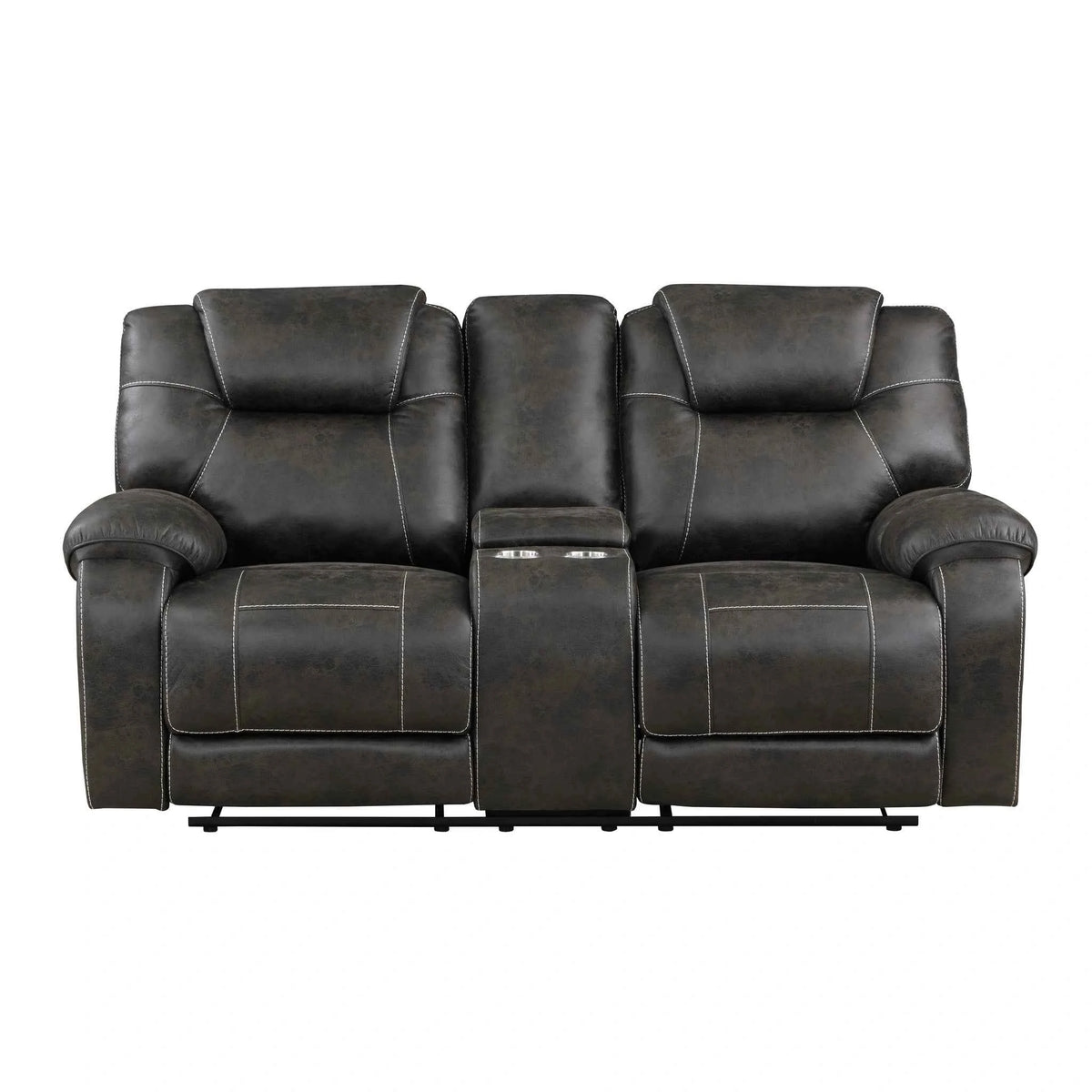 Gainesville Double Reclining Love Seat With Center Console
