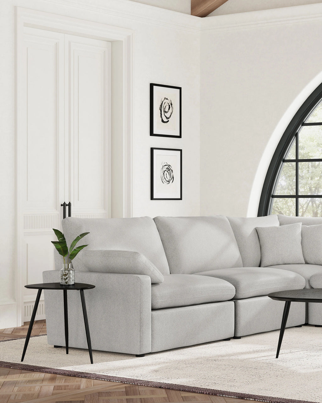 Collins Armless Chair