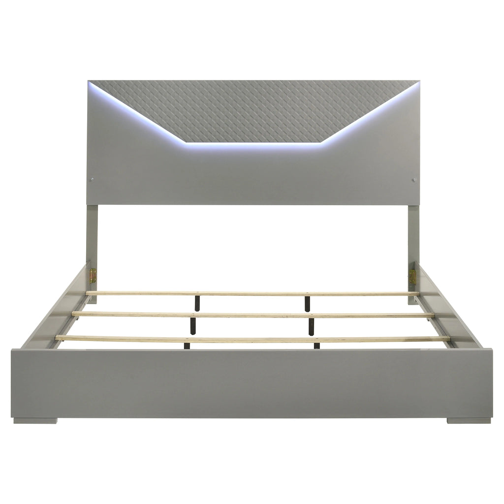 Ives Panel Bed with LED Lighting