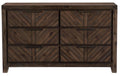 Parnell Dresser in Rustic Cherry 1648-5