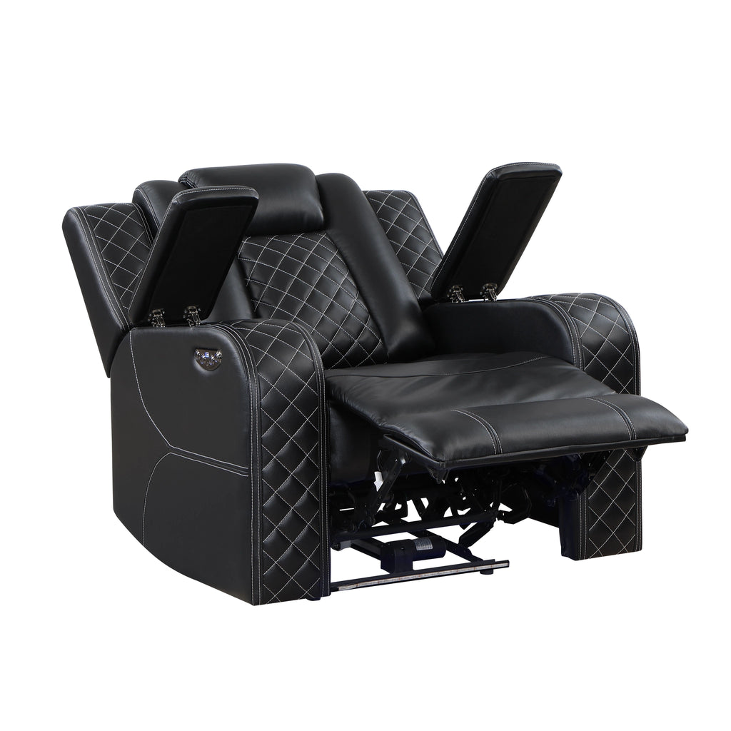 Radiant Pw Recln Chair W/ Pw Headrest