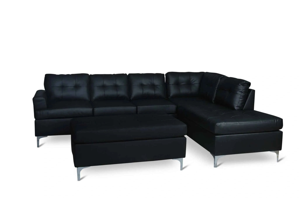 Barrington Ottoman W/Black Pu