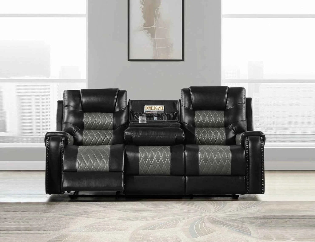 Hart Reclining Sofa W/Drop Down Tbl