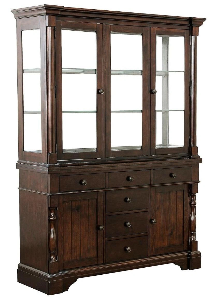 Yates Buffet and Hutch in Dark Oak 5167-50*