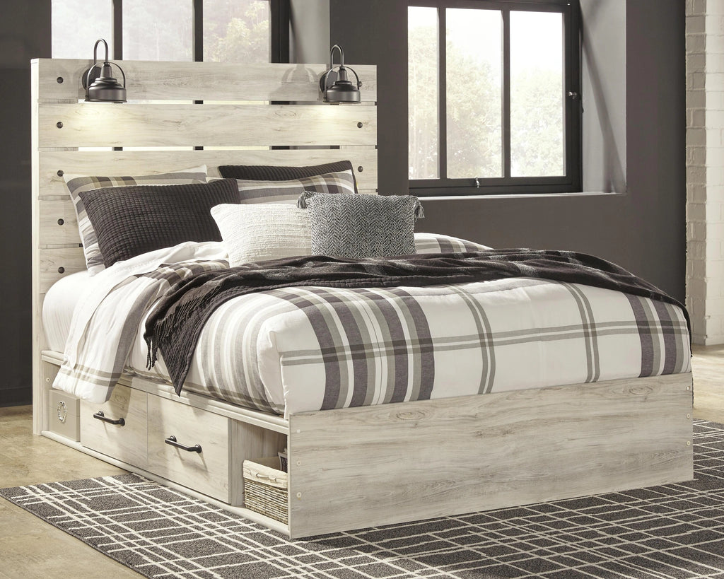 Cambeck Bed with 2 Storage Drawers