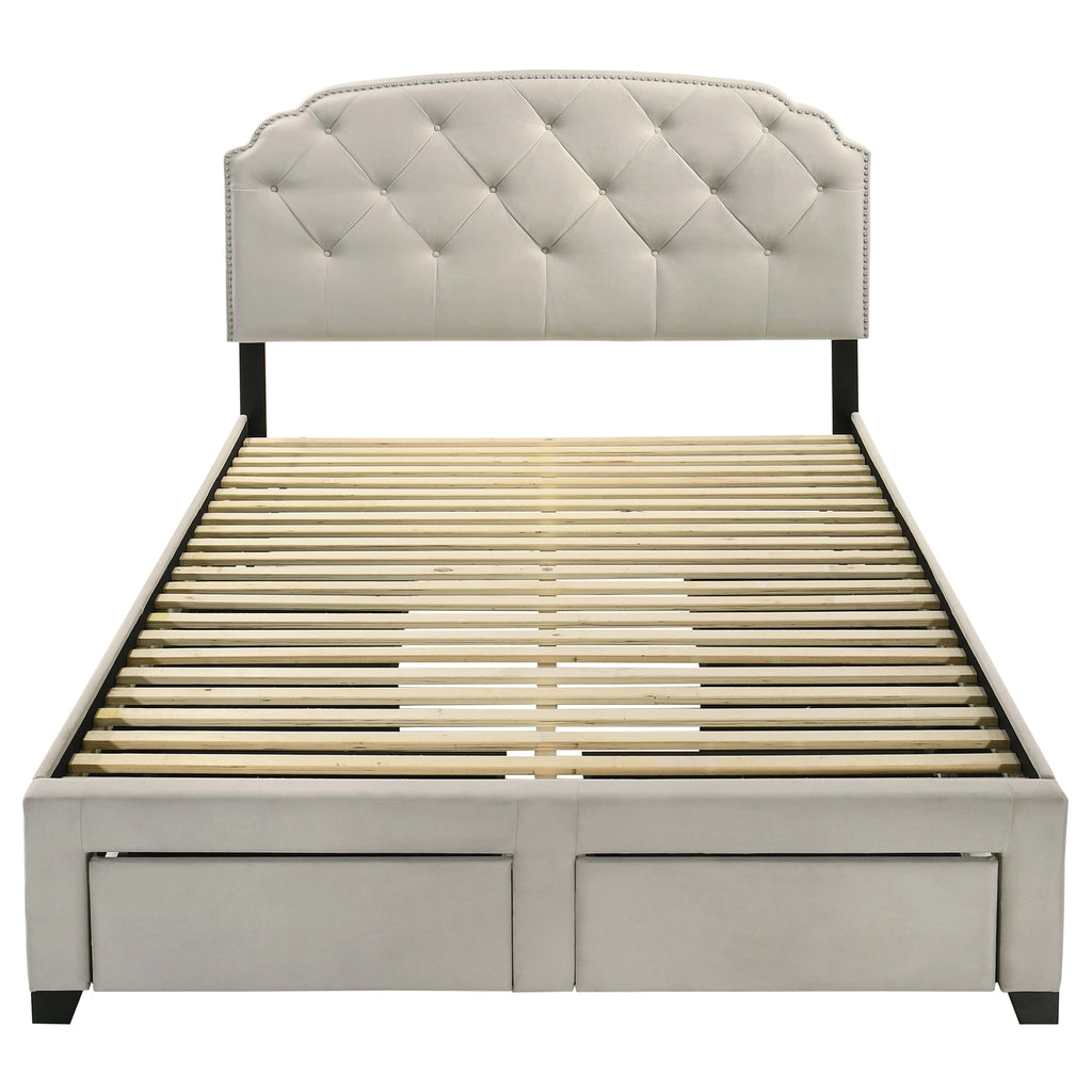 Marianna Panel Platform Storage Bed