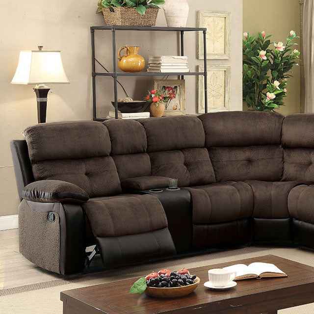 Hadley Sectional w/ 2 Consoles