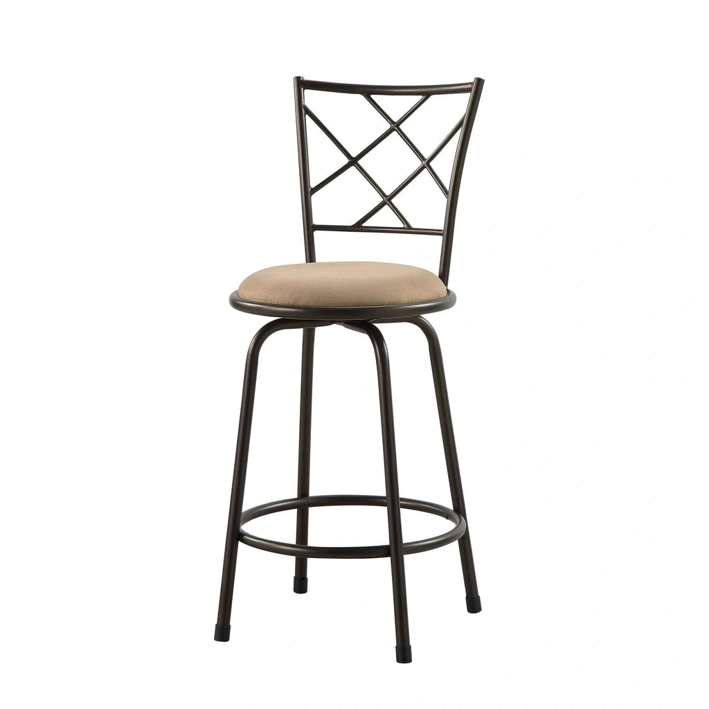 Nexus 3-PIECE PACK CONVERTIBLE SWIVEL COUNTER/PUB HEIGHT CHAIR (SET OF 3)