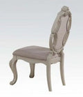Acme Ragenardus Side Chair in Antique White (Set of 2) 61282