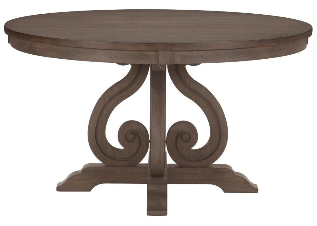 Toulon  Round Dining Table in Dark Pewter 5438-54*