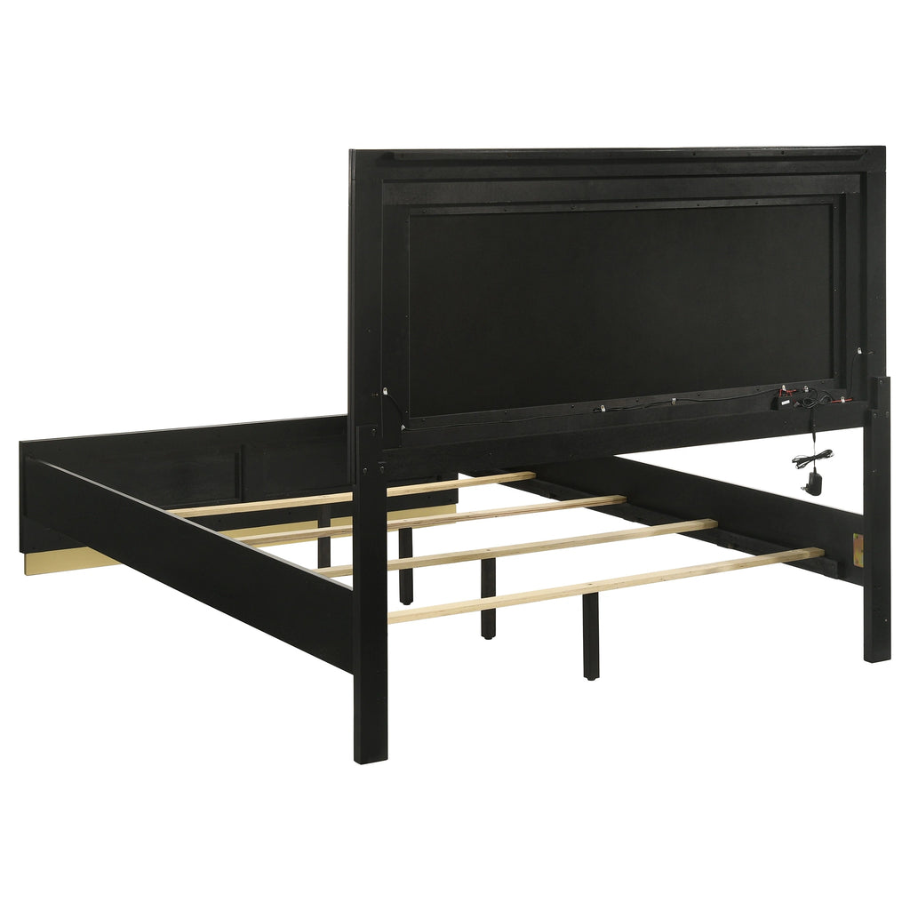 Caraway Panel Bed with LED Lighting