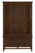 Frazier Park Buffet and Hutch in Dark Cherry 1649-50*