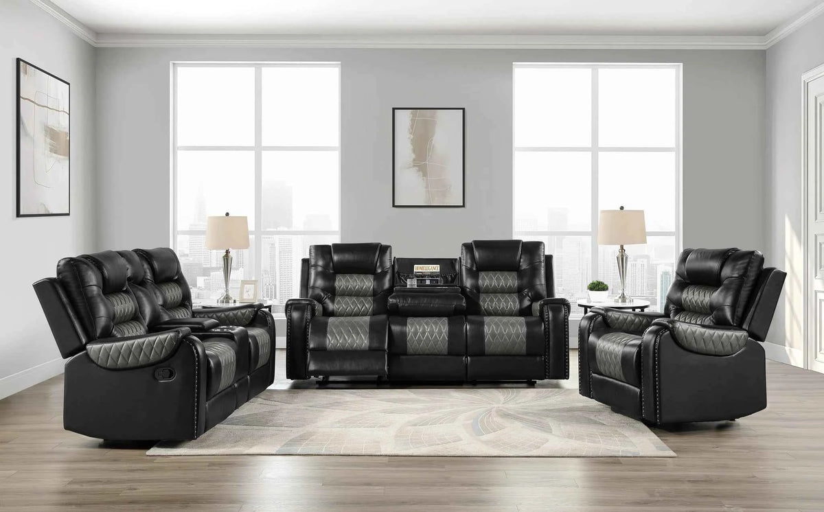 Hart Reclining Sofa W/Drop Down Tbl