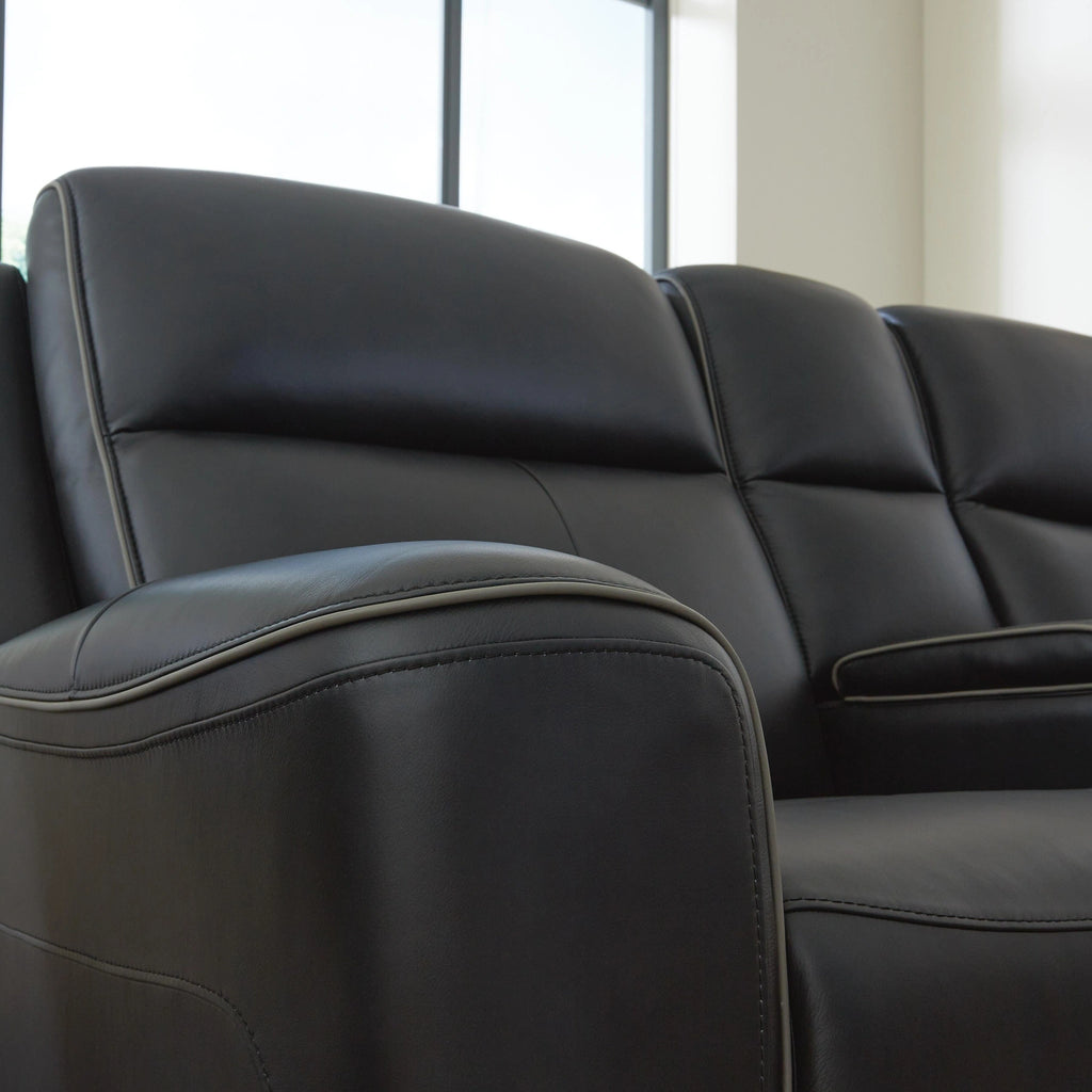 5Z-Comfort Power Reclining Loveseat with Console