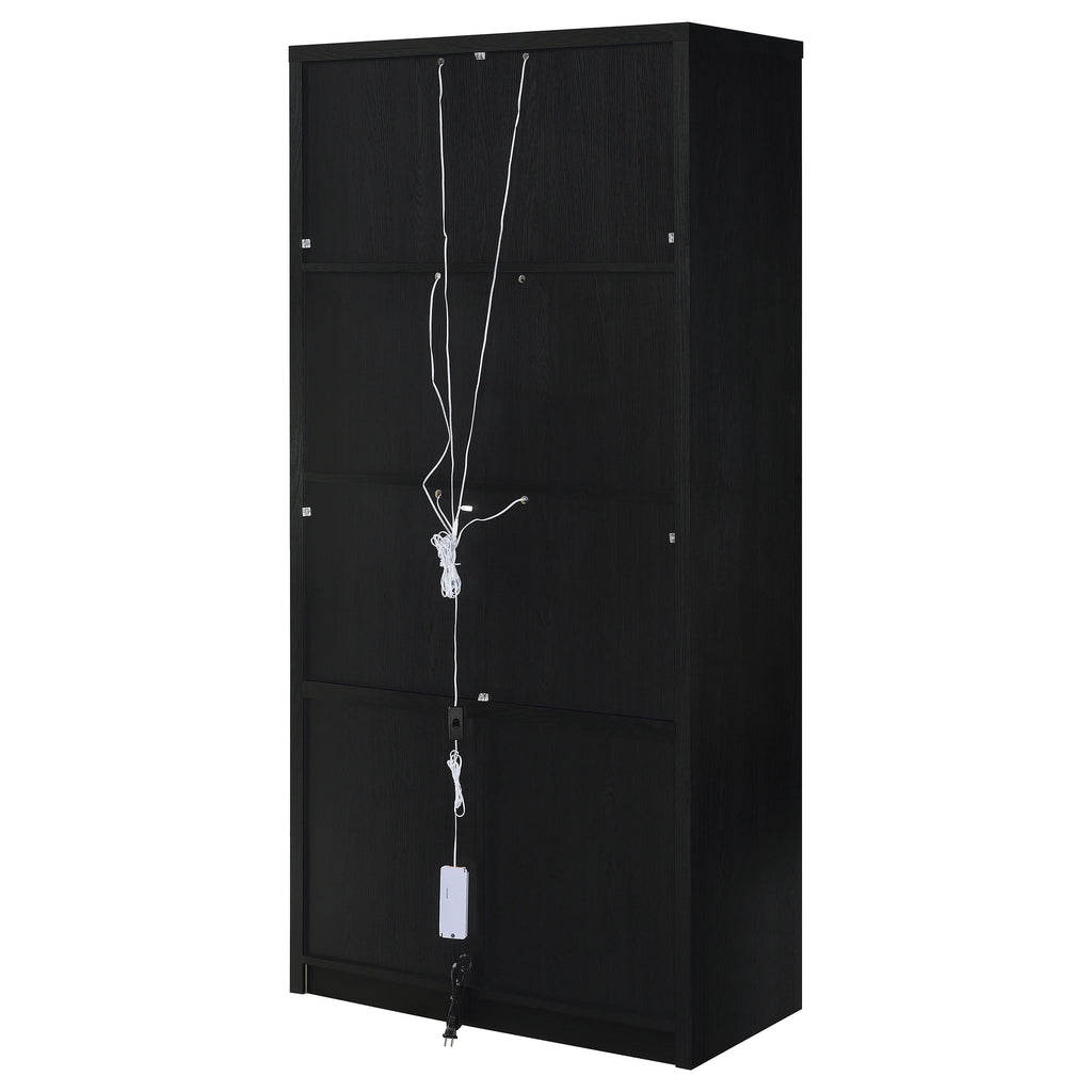 Riva Tall Display Cabinet with LED Lighting