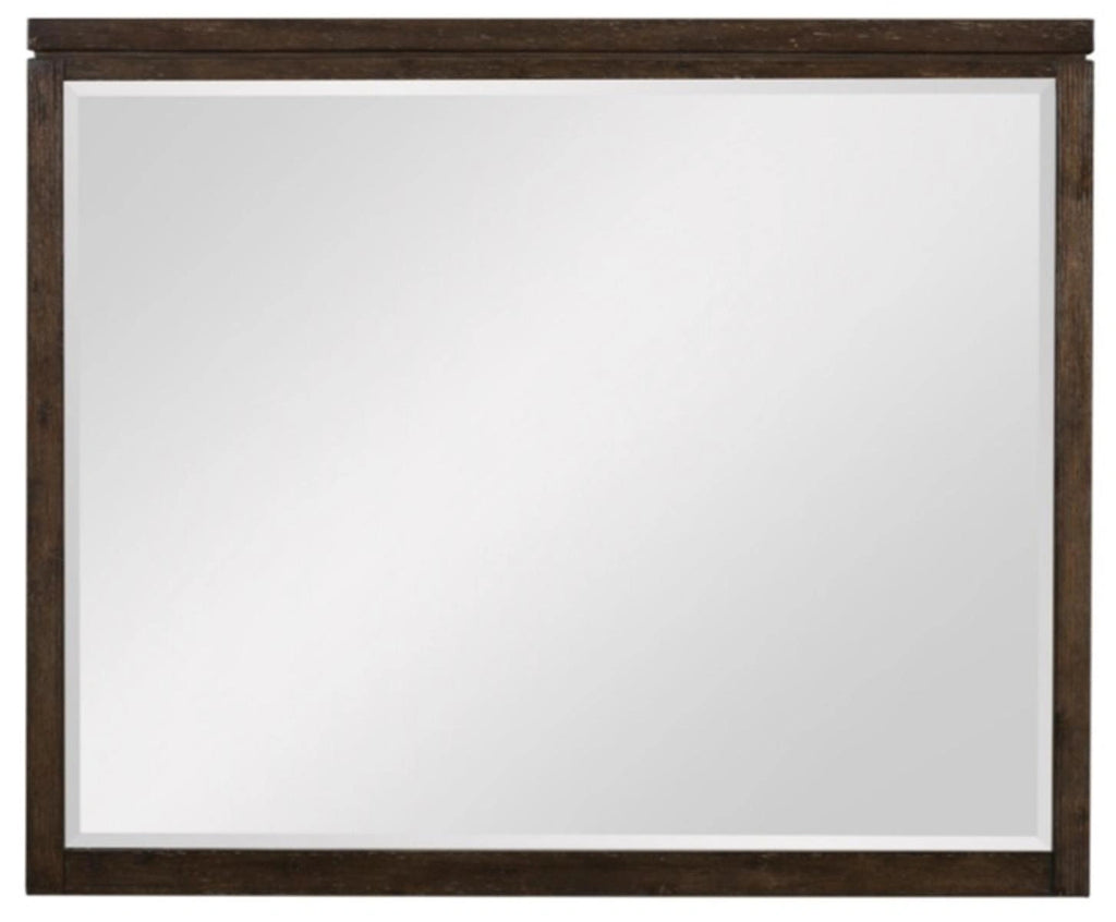 Griggs Mirror in Dark Brown 1669-6